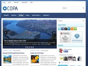Copa WordPress theme by FThemes
