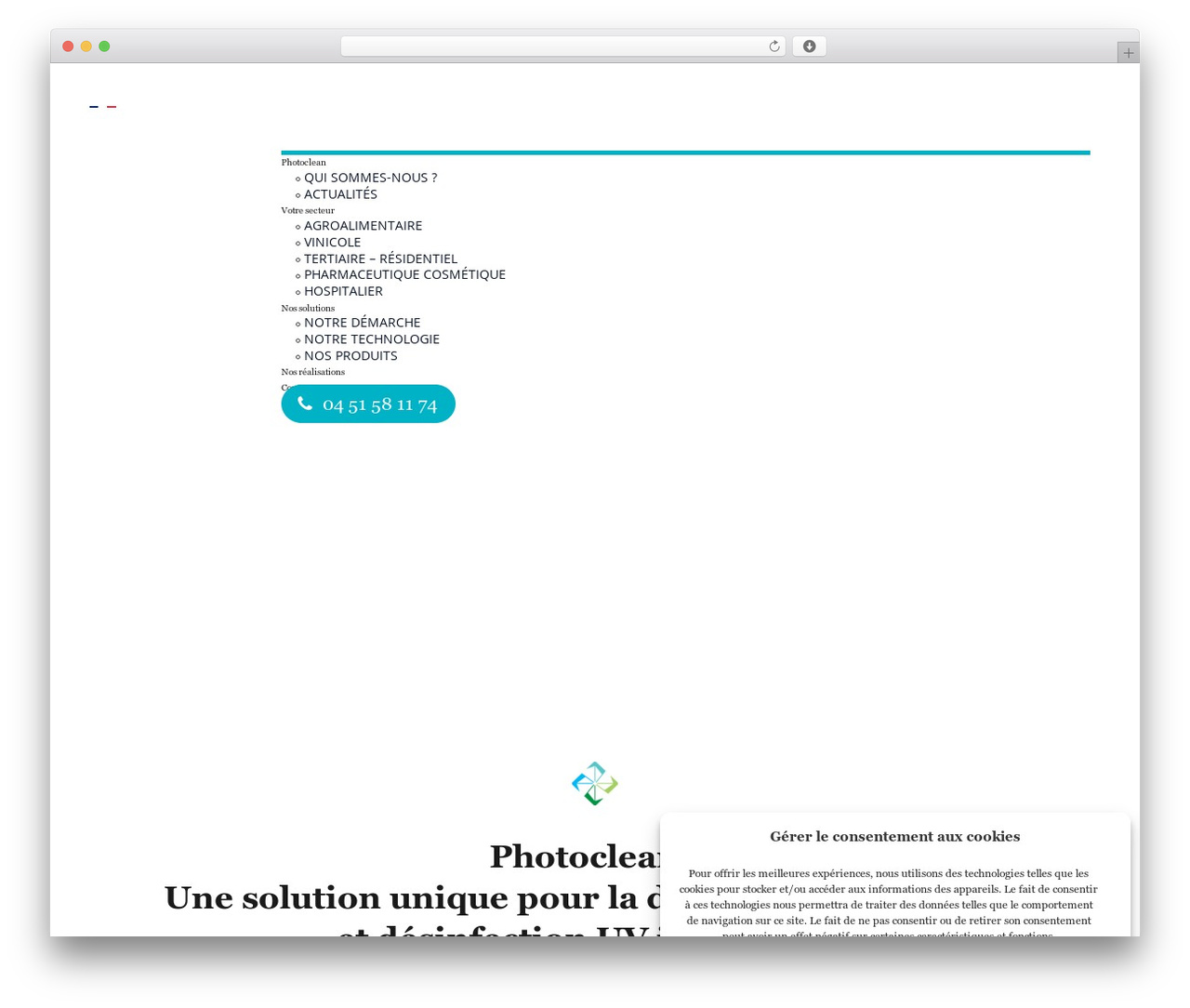 LabtechCO theme WordPress - photoclean.fr