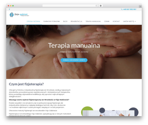 Proformat WordPress theme - fizjo-gabinet.pl