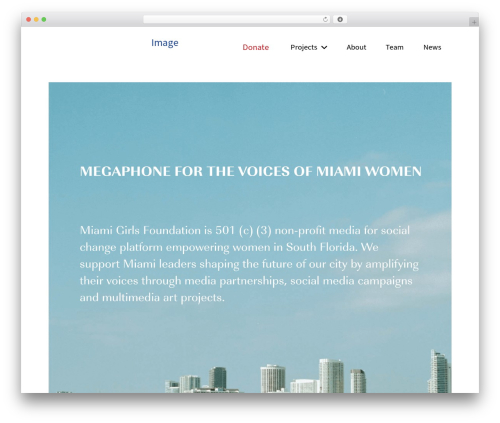 Theme WordPress Pro - miamigirls.org