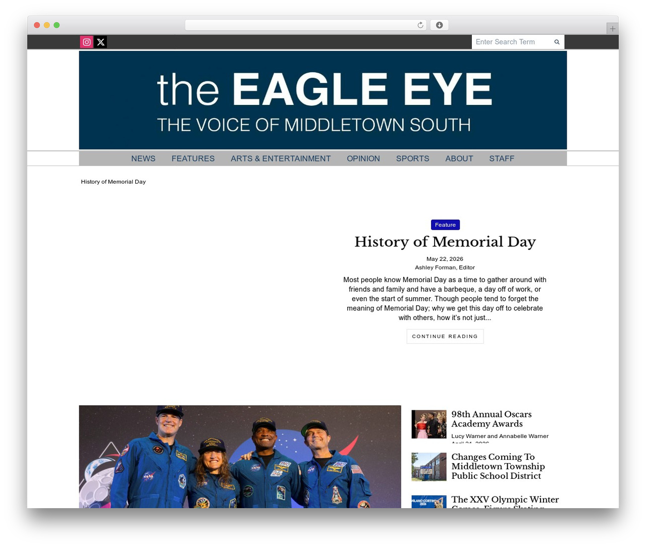 Theme WordPress SNO FLEX - mhsseagleeye.com