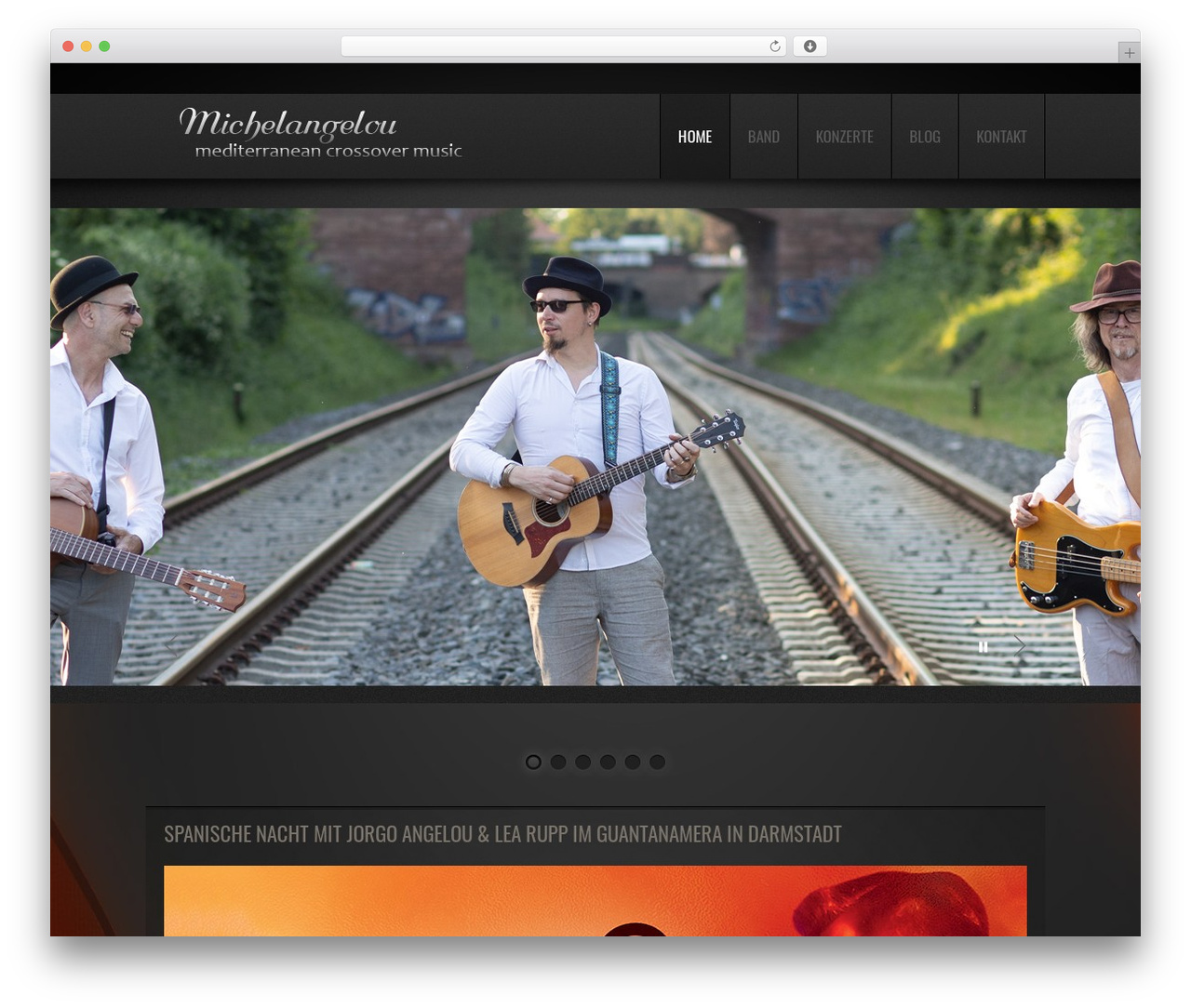 theme1722 WordPress theme - michelangelou.de