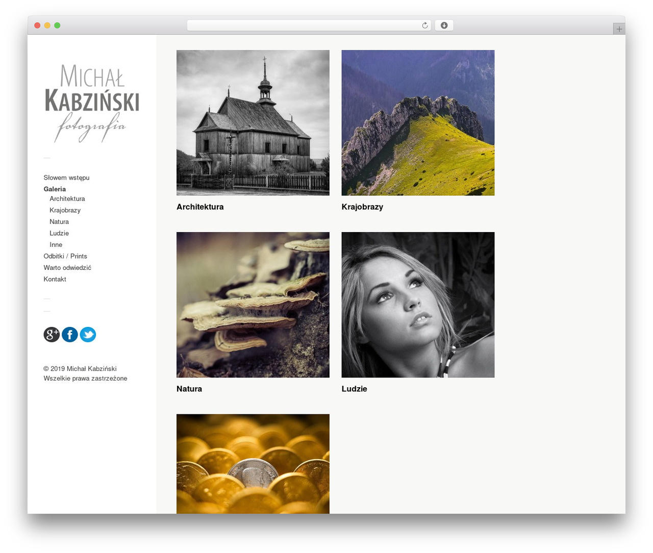 Touchfolio WordPress theme - michalkabzinski.com Touchfolio WordPress theme - michalkabzinski.com