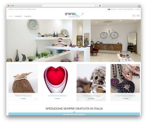 WordPress theme Blaszok - mumuranoglass.com