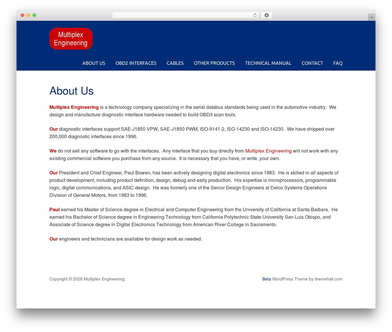 WordPress theme Beta - multiplex-engineering.com WordPress theme Beta - multiplex-engineering.com