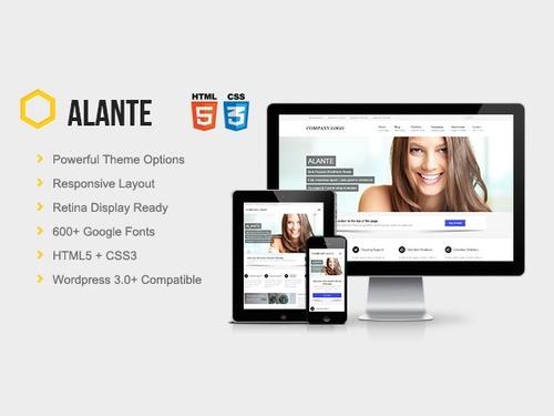 Alante Pro WordPress theme design by ThinkUpThemes - skyblueoutfitters.com