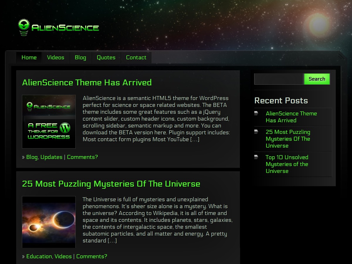 Best WORDPRESS Themes for Scientists. About 8 General Science all Themes.