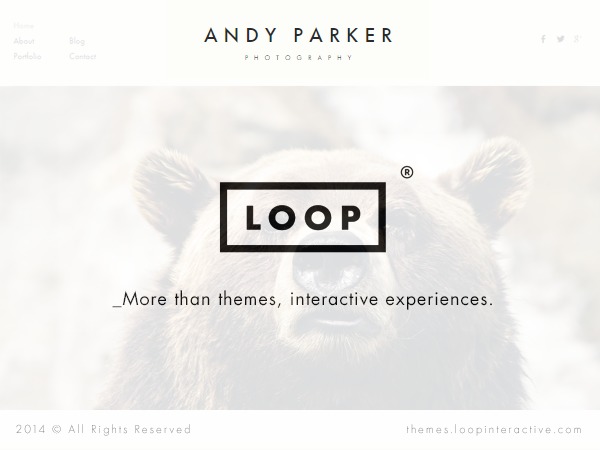 Andy Parker wallpapers WordPress theme