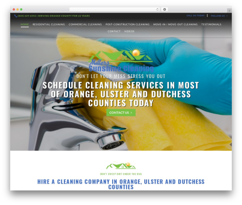 Beacon Theme WordPress theme - millerssunshinecleaning.com
