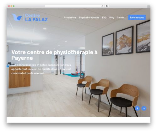 Basic web WordPress plugin - centrelapalaz.ch