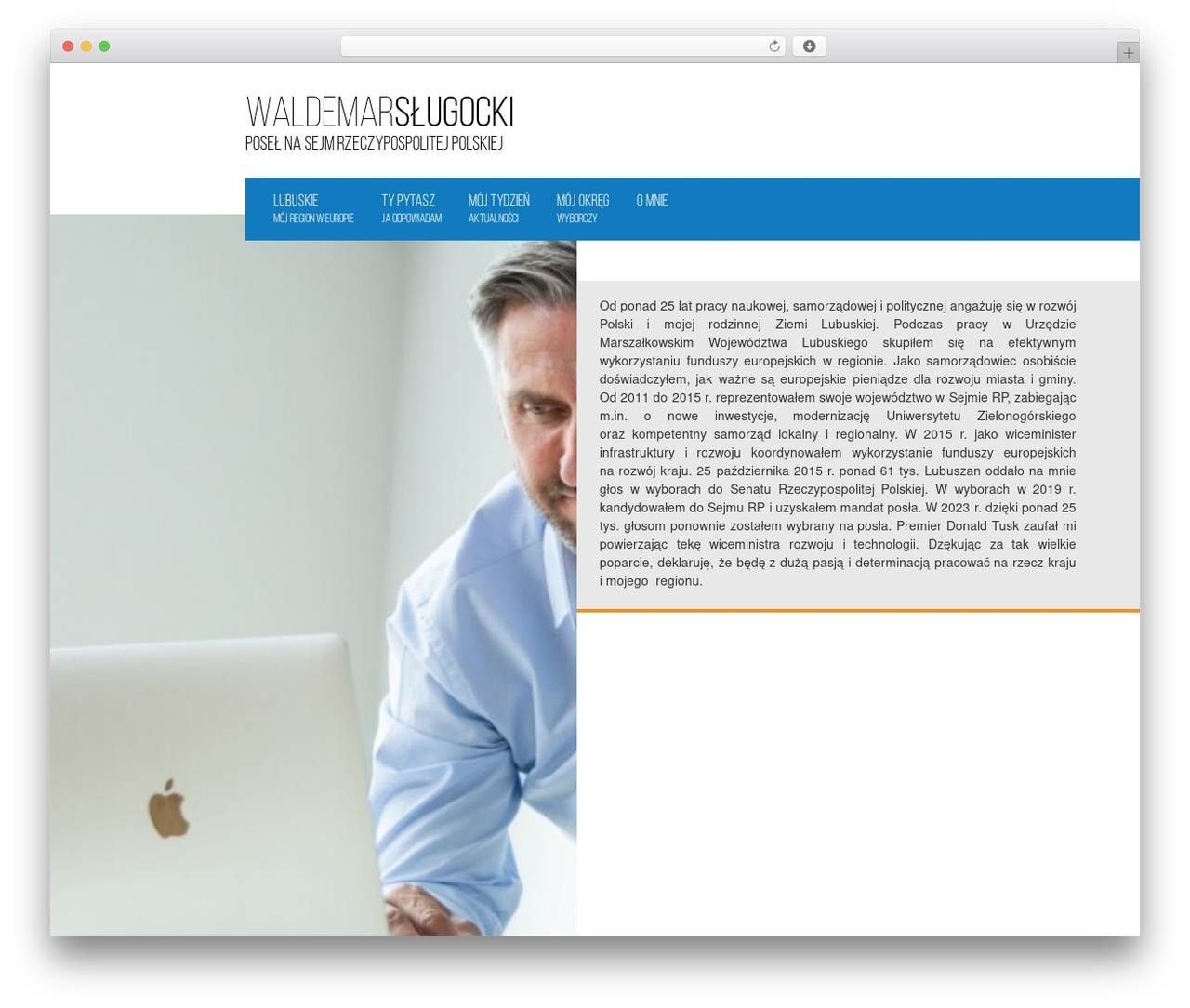 Bootstrap Basic WP theme - waldemarslugocki.pl