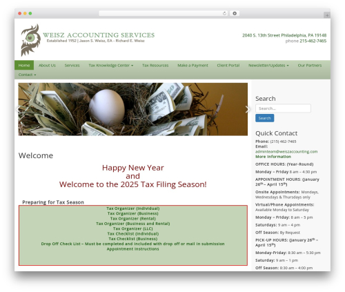 Gns newsletters WordPress plugin - weiszaccounting.com