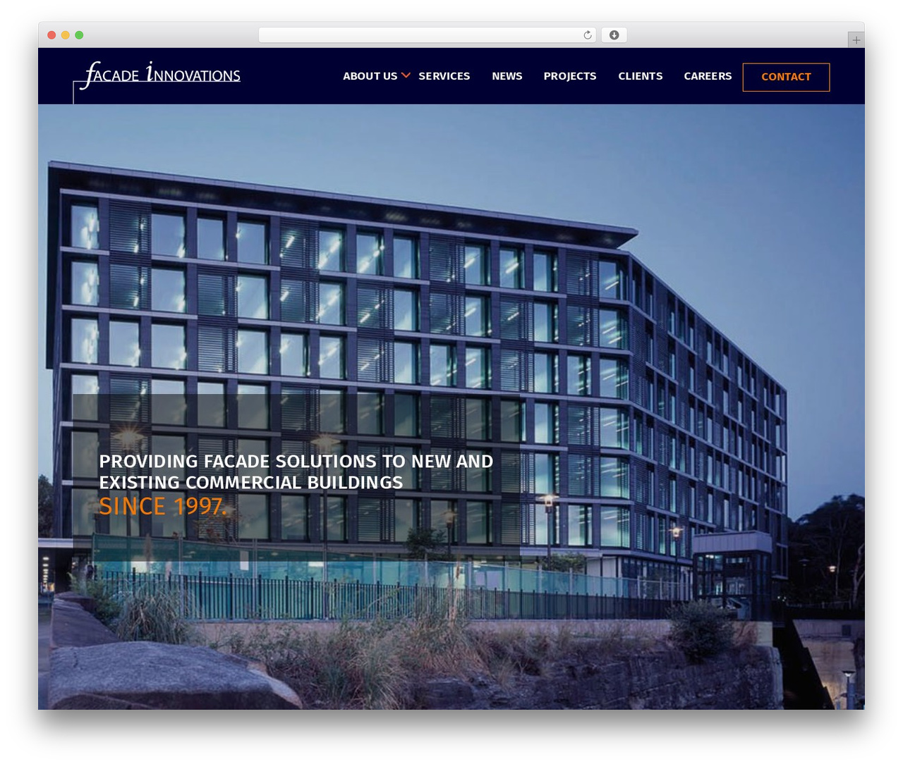 Facade theme WordPress - facadeinnovations.com.au Facade theme WordPress - facadeinnovations.com.au