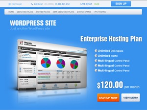 FeatureHosting theme WordPress