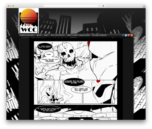 Theme WordPress Easel - westcoastcomics.net