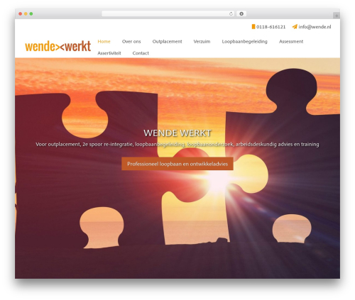 Theme WordPress Silvertheme - wende.nl