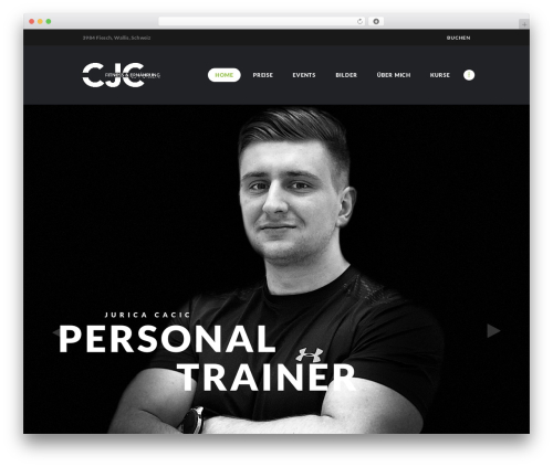 Theme WordPress Tiger Claw - cj-coaching.ch