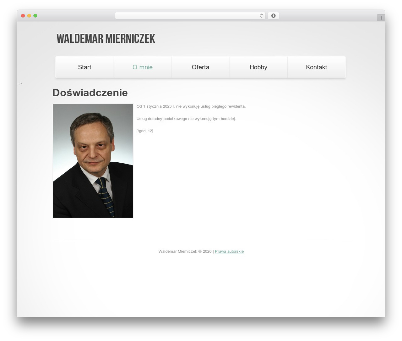 theme1636 WordPress theme - waldemarmierniczek.pl