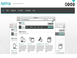 WordPress theme Bootstrap HTML Theme in WP by Patrick