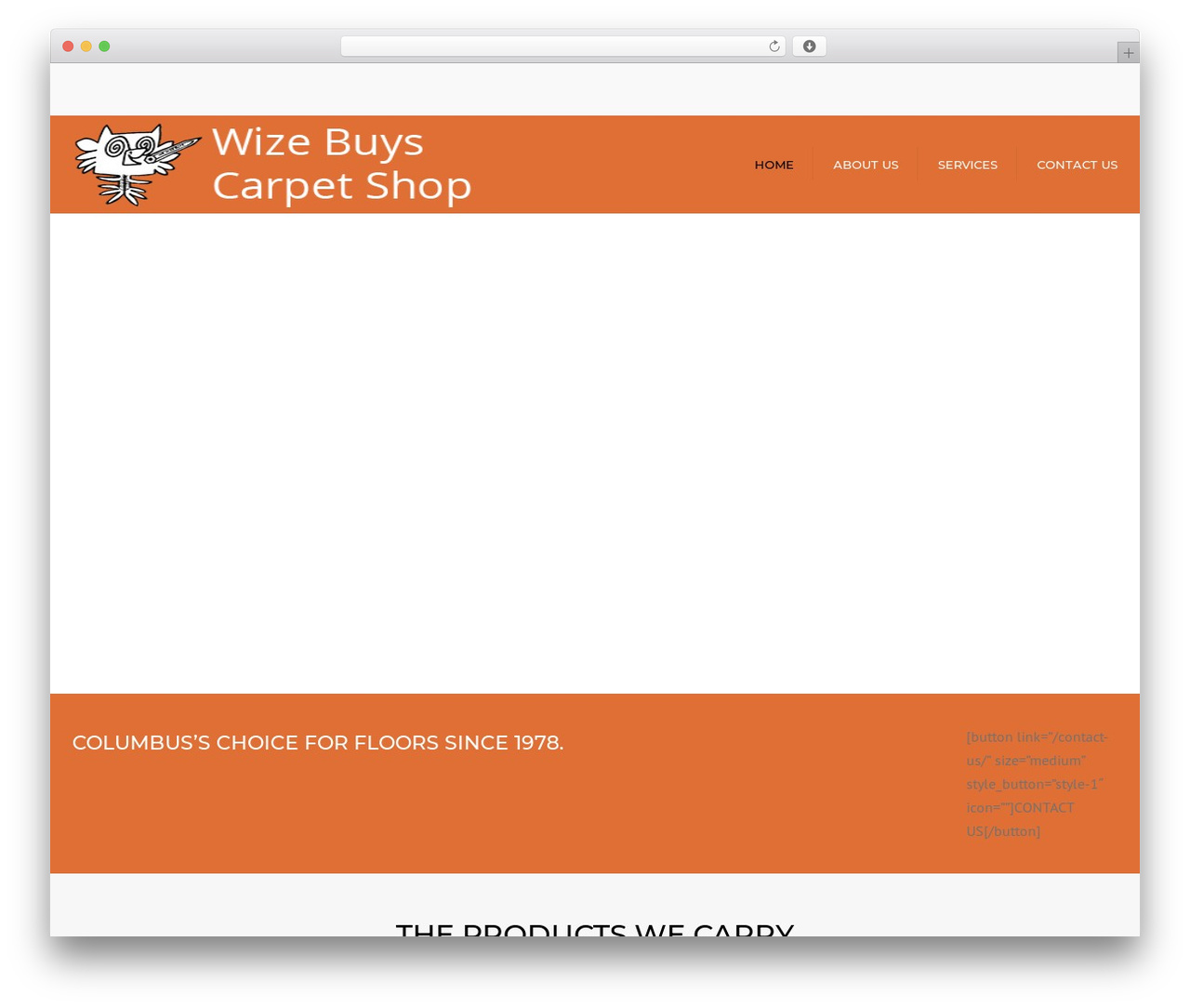 WordPress theme Constructo - wizebuysflooring.com