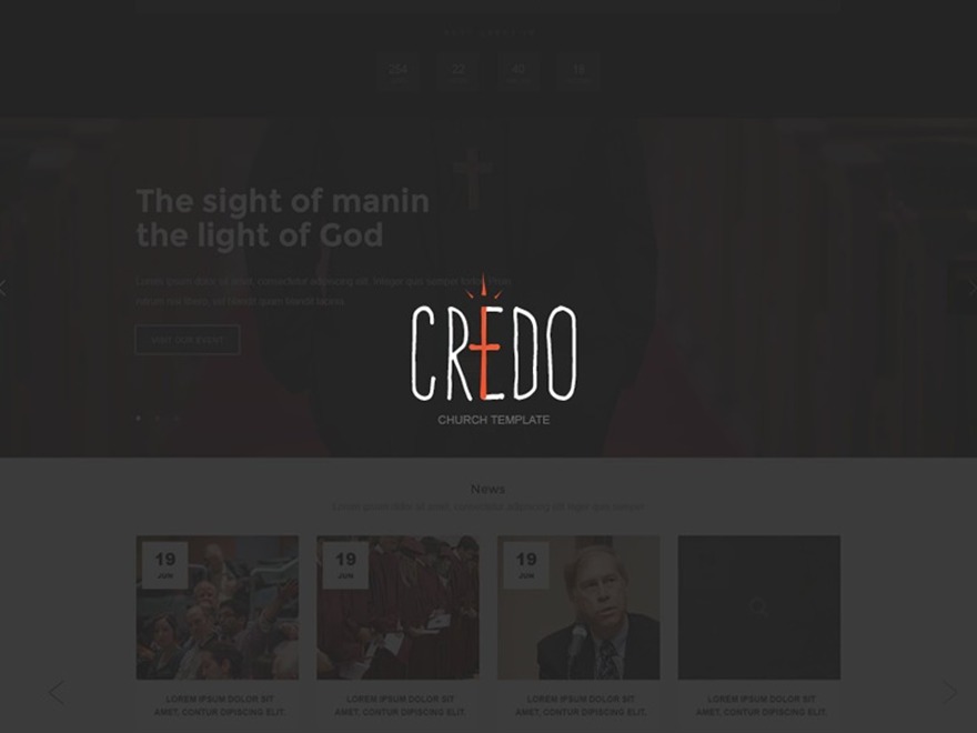 WordPress theme Credo