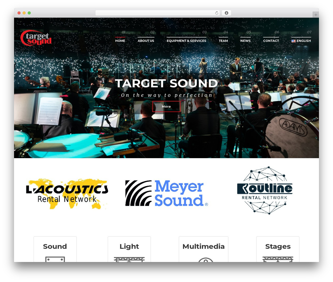 WordPress theme United - targetsound.pl