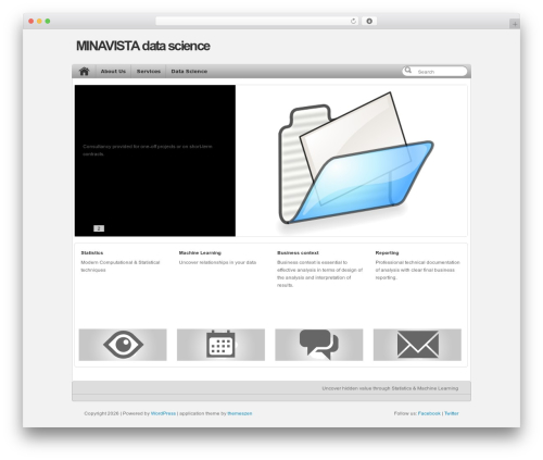 application WP theme - minavista.com