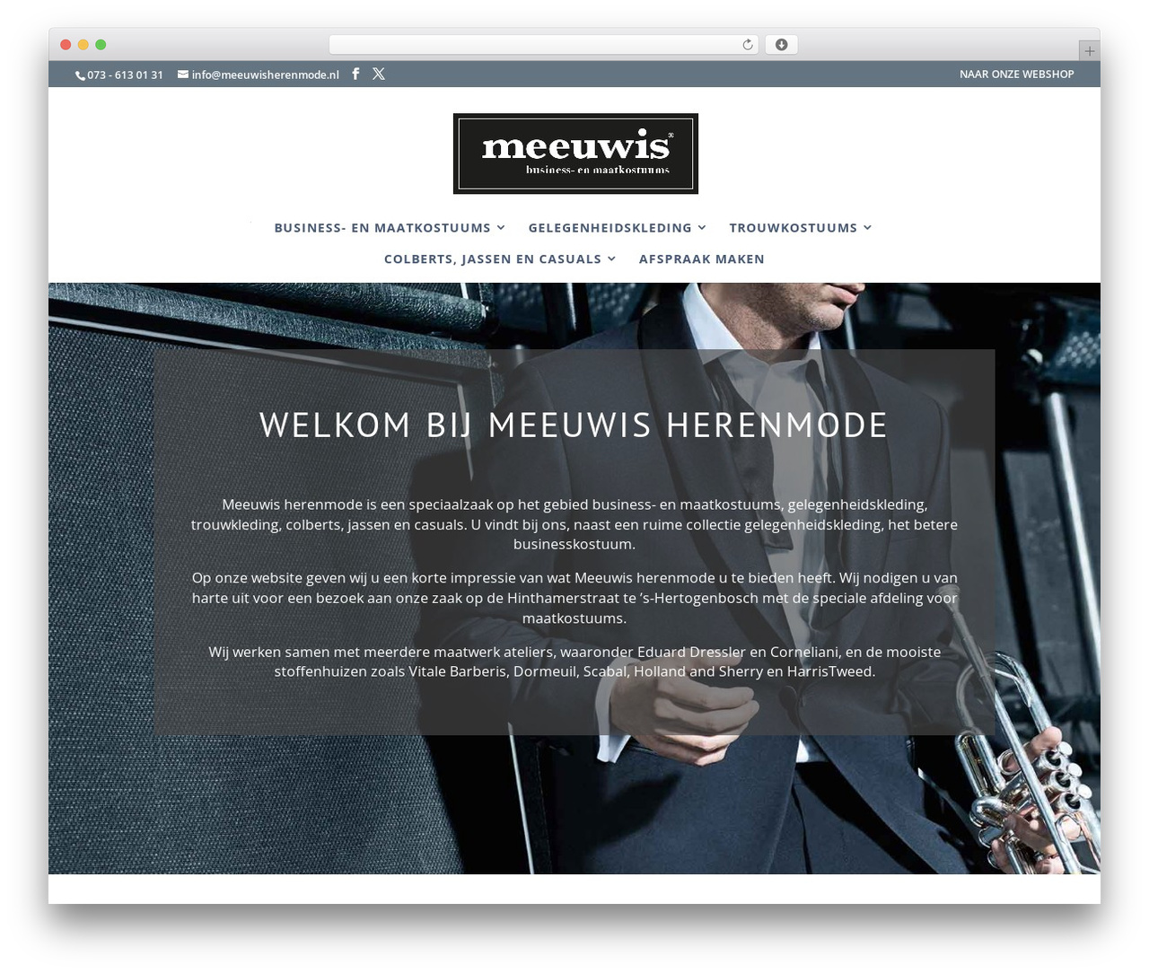 AWS theme WordPress - meeuwisherenmode.nl