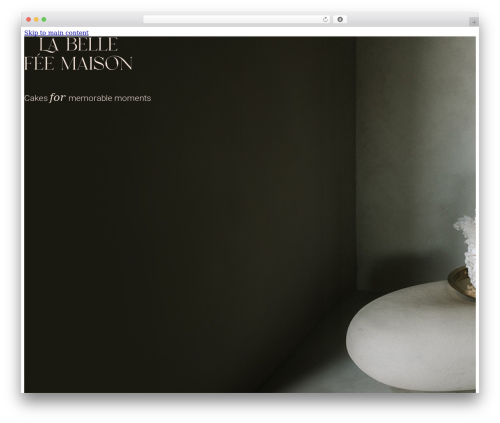 Bricks WordPress website theme - labellefeemaison.ch