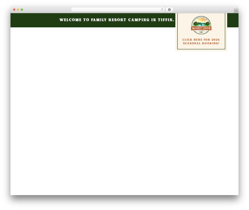 Campground Studios WordPress theme - walnutgrovervresort.com