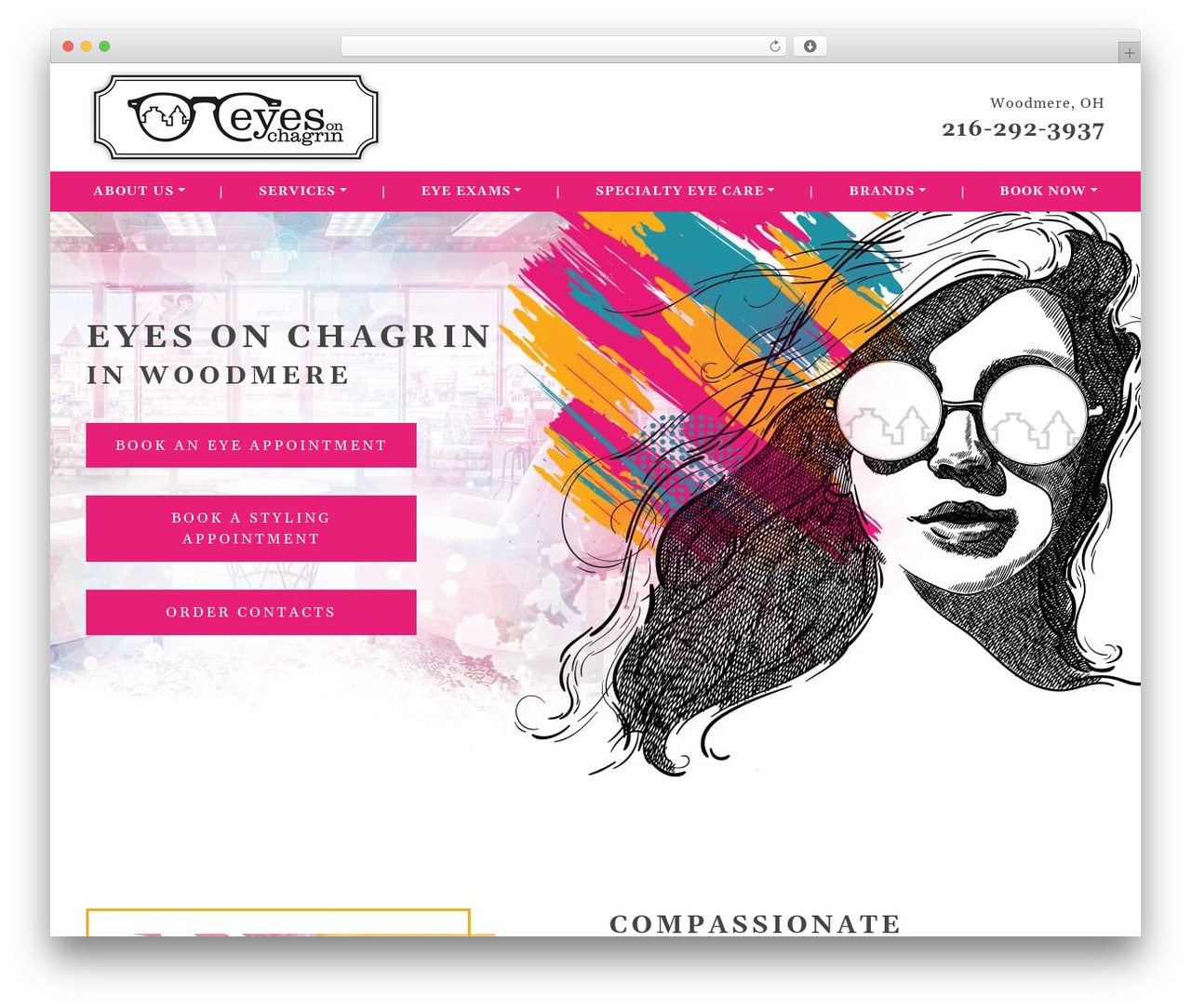 UnderStrap WordPress theme - eyesonchagrin.com