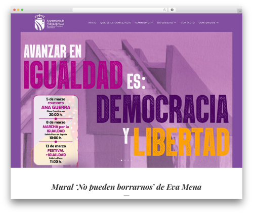 Divi custom type blog grid WordPress plugin - masigualdadfuenlabrada.com