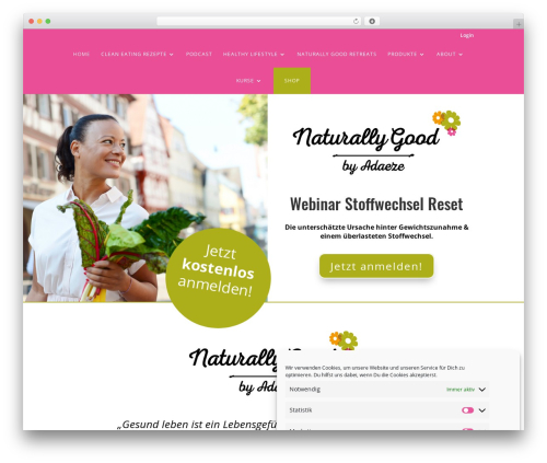 Divi WordPress theme - naturallygood.de
