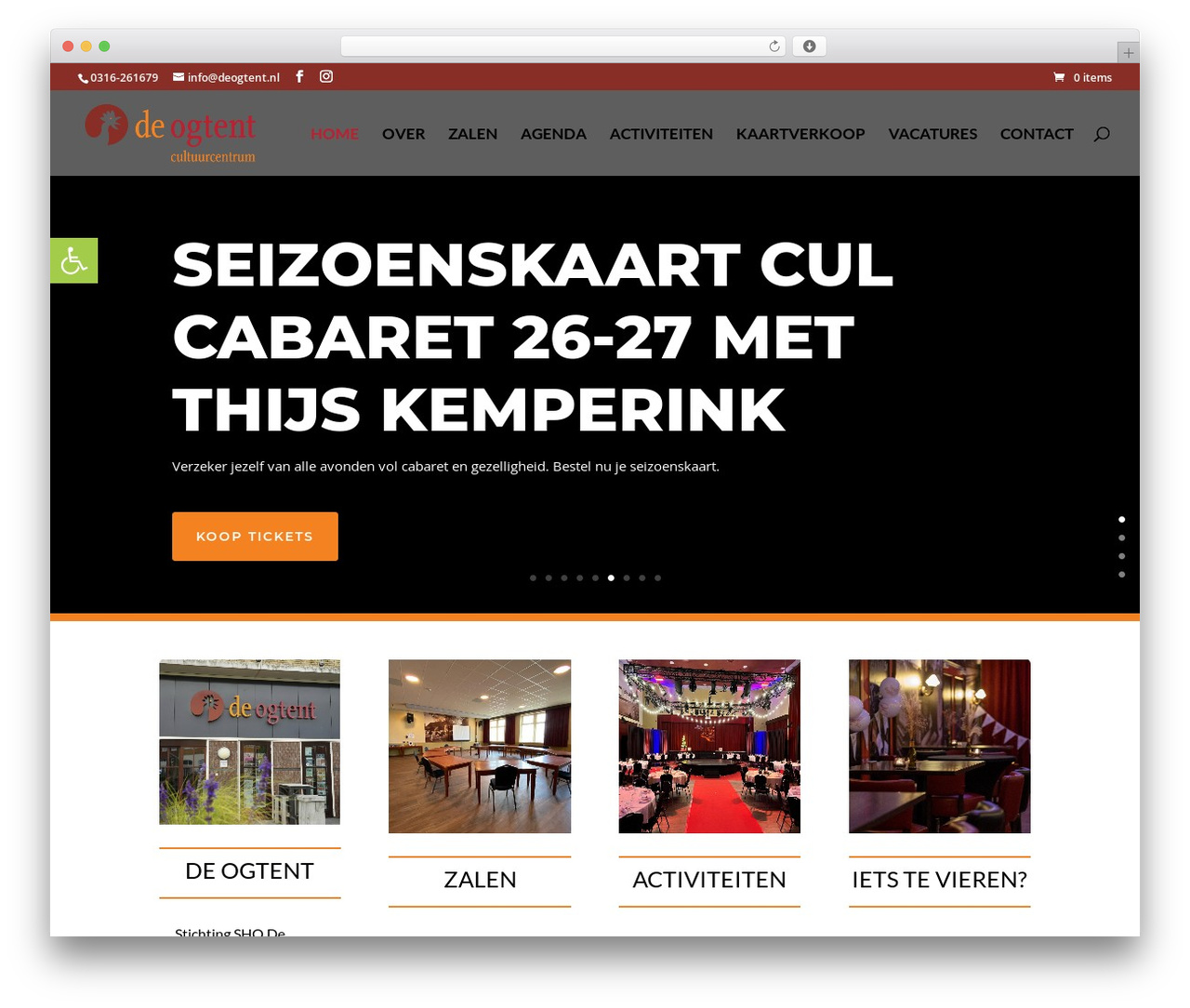 Divi WordPress theme - deogtent.nl