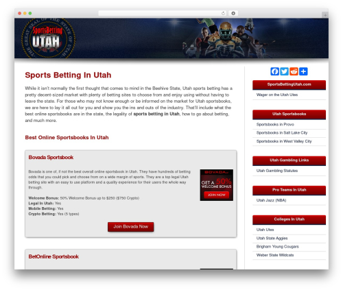 Gs xml feed WordPress plugin - sportsbettingutah.com