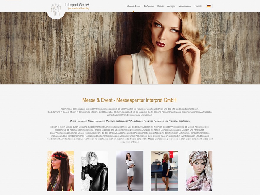 Interpret GmbH theme WordPress by Soulpics
