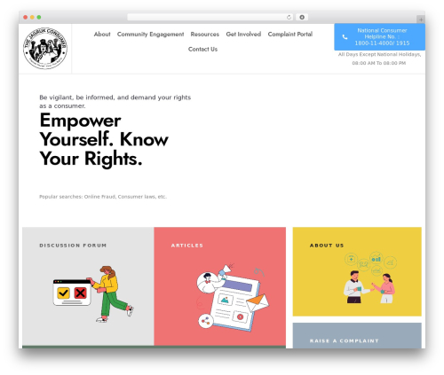 KnowBase theme WordPress - jagrukconsumer.com