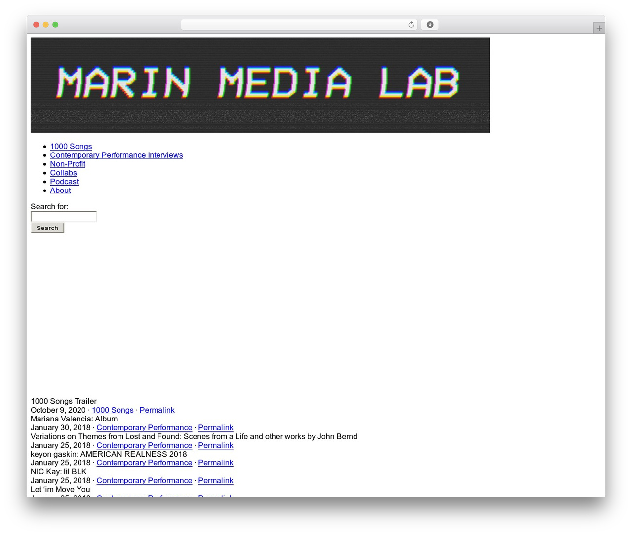 Synch WordPress theme - marinmedialab.com Synch WordPress theme - marinmedialab.com