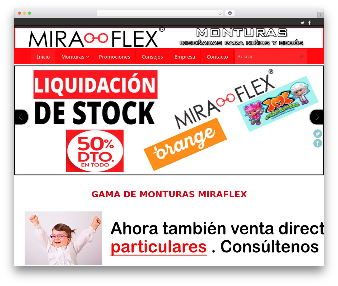 Tempera theme WordPress - miraflex.es