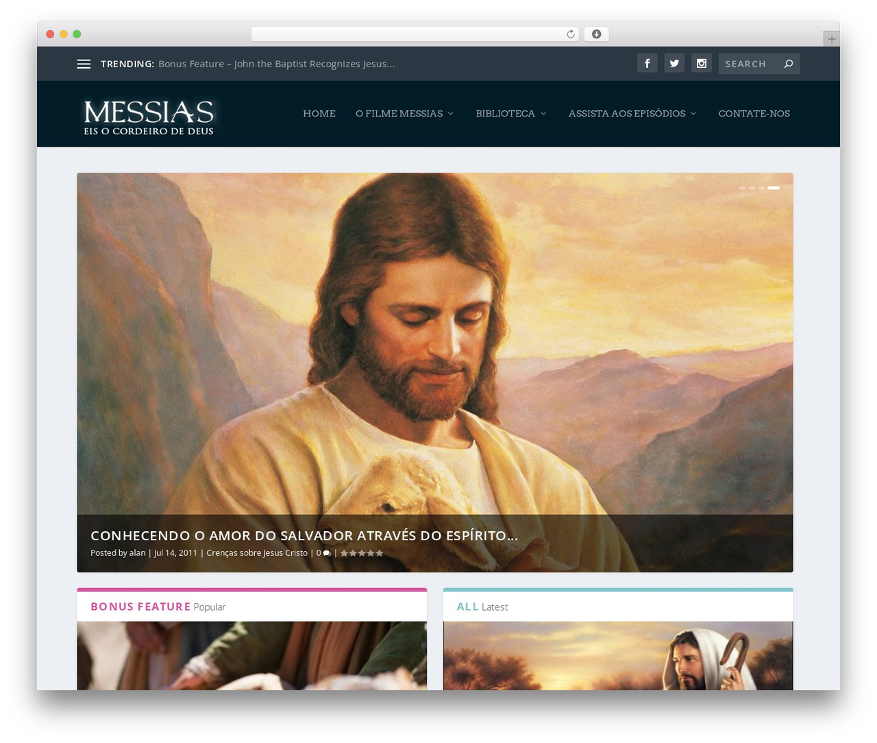 Theme WordPress Extra - messias.co Theme WordPress Extra - messias.co