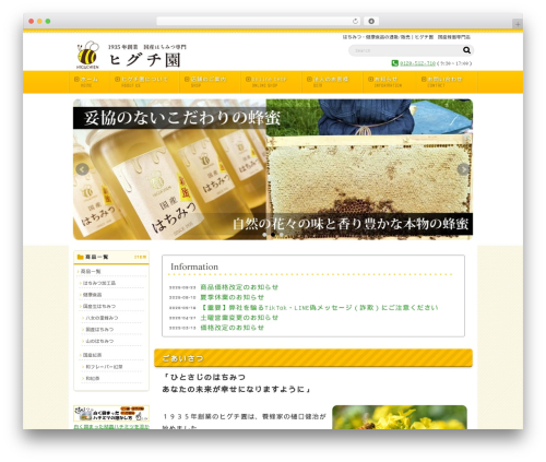 Theme WordPress 1FrameWorks - higuchien.jp