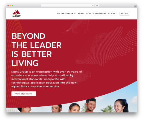 Theme WordPress Manit - manitfarm.com