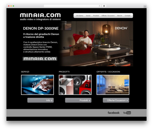 Theme WordPress Minaia - minaia.com