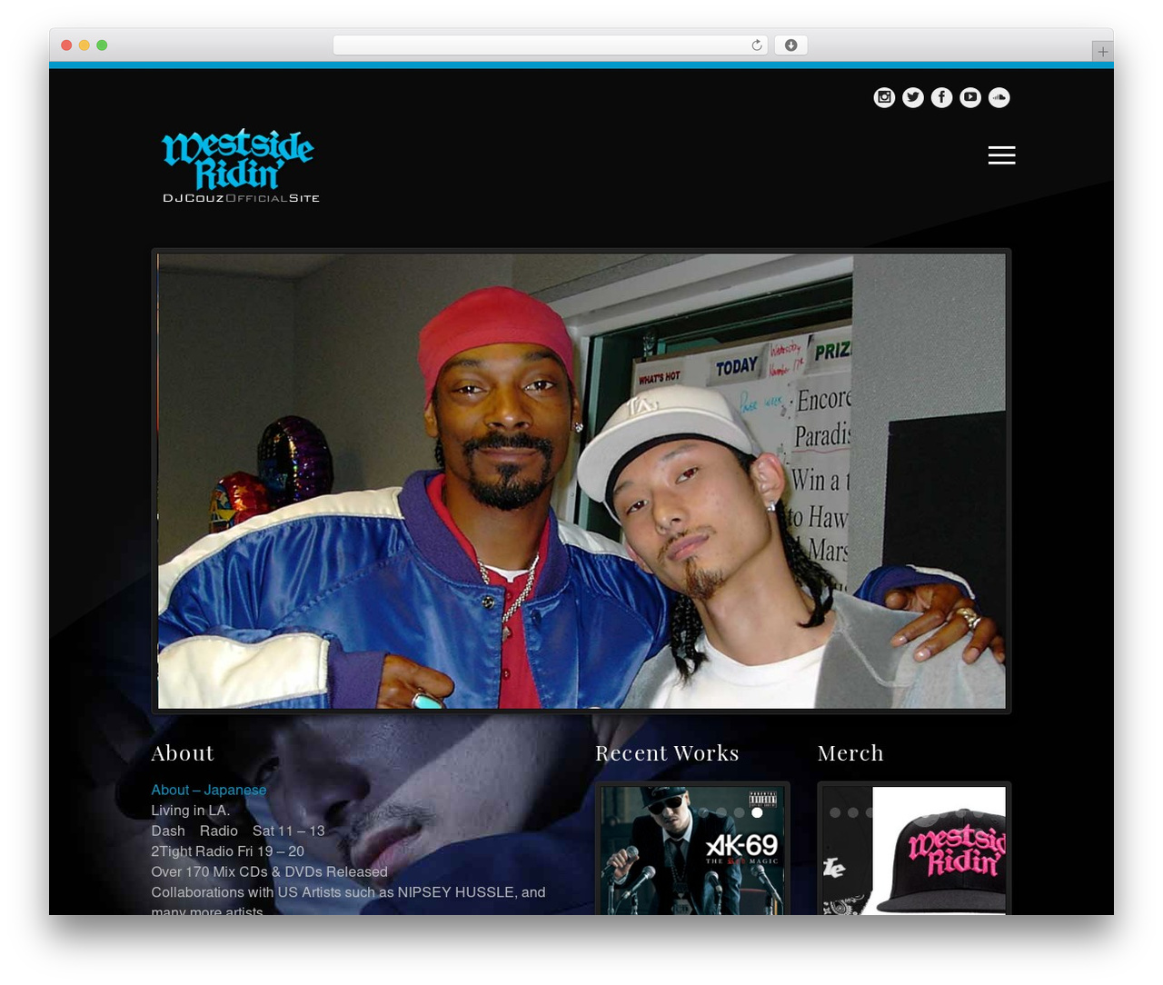 Theme WordPress Pendulum - dj-couz.com