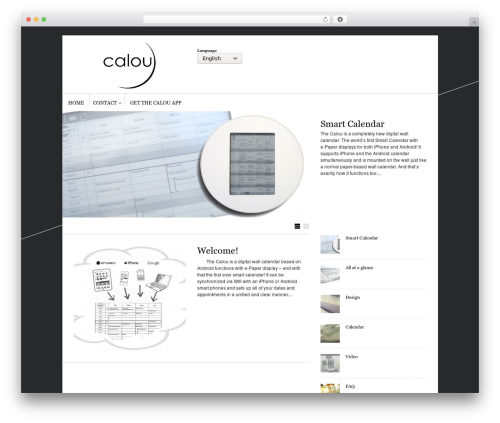 Theme WordPress Sight - mycalou.com
