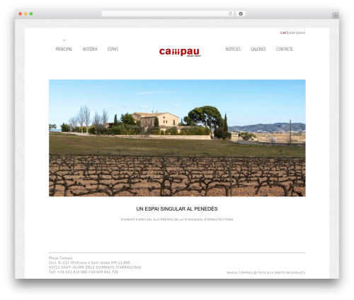 theme1943 WordPress theme - masiacampau.com