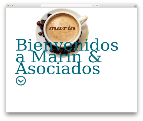 WordPress theme Amaze - marinpublicidad.com