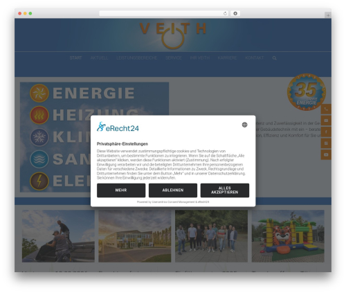 Kodeo usercentrics WordPress plugin - veith-gebaeudetechnik.de