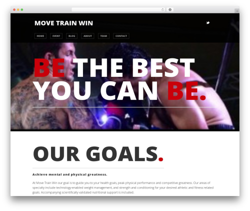 WordPress theme Kula - movetrainwin.com