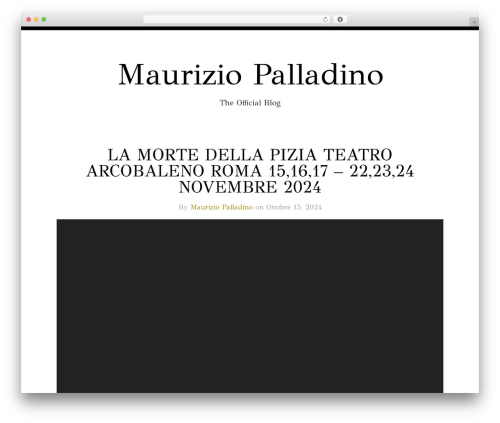 WordPress website theme HermesMag - mauriziopalladino.it